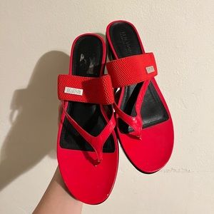 Kenneth Cole Reaction Women's Pepea Cross Platform Wedge Sandal